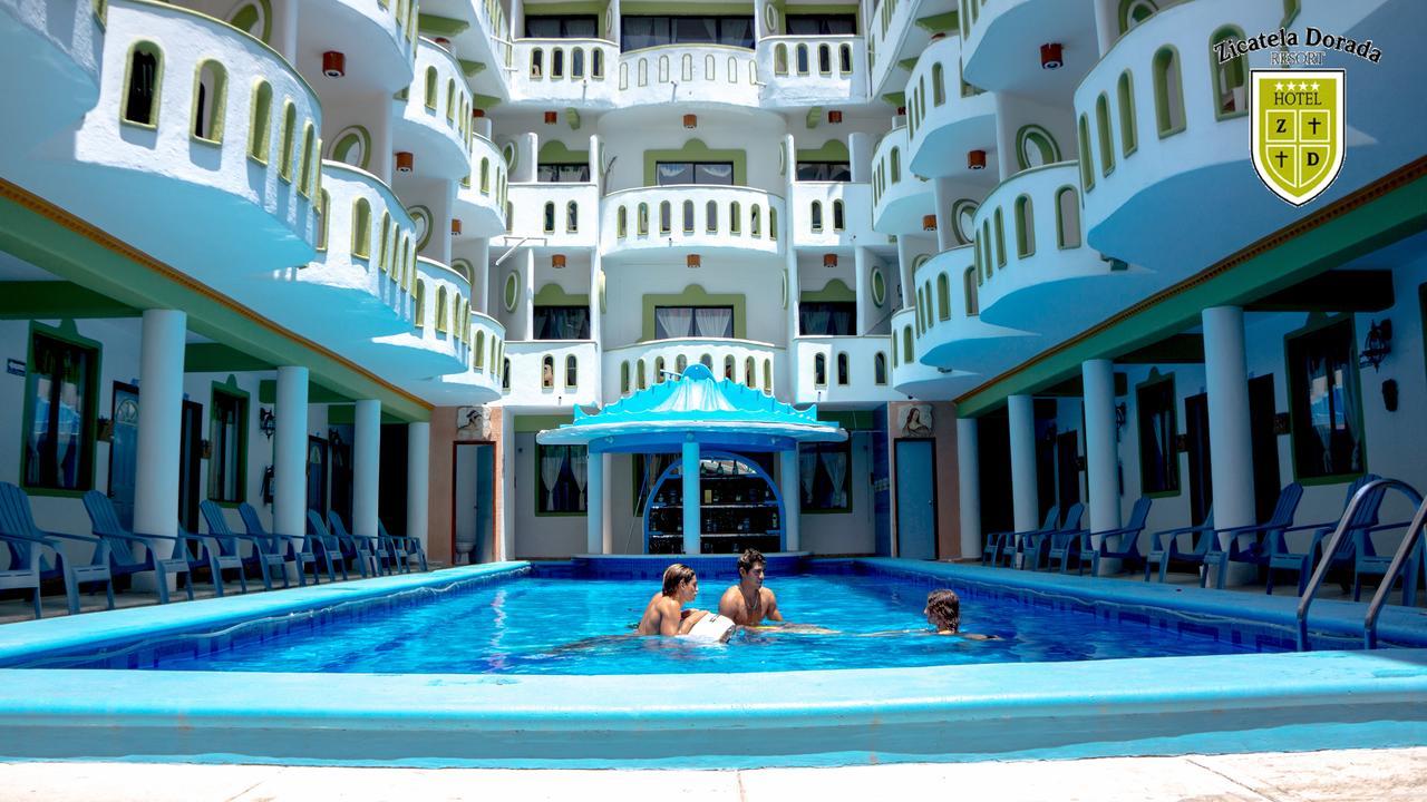 Hotel Zicatela Dorada Пуерто Ескондидо Екстериор снимка